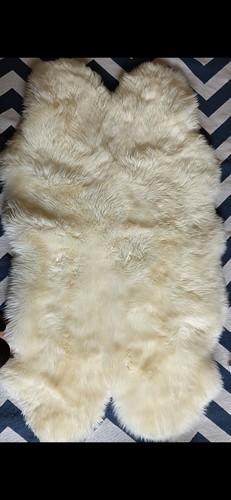 Sheep skin rug - sheep,