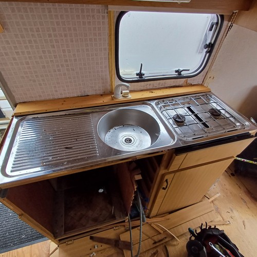 Caravan sink and hob - caravan,