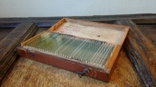 ANTIQUE BOX OF MICROSCOPE