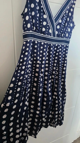 Monsoon navy blue polka - monsoon, dot