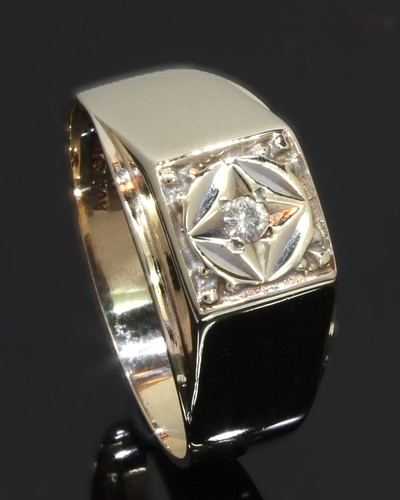 Carat yellow gold gents - carat,