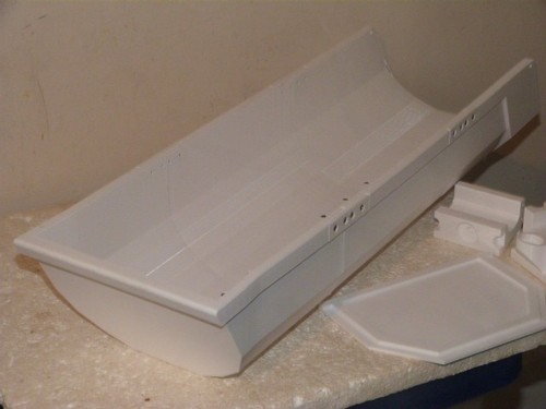 Scale half pipe tipper - scale,