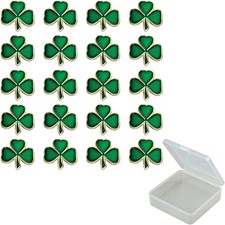 Shamrock Lapel Pin 20Pcs St