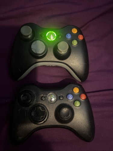 Microsoft xbox 360 black - 2x,