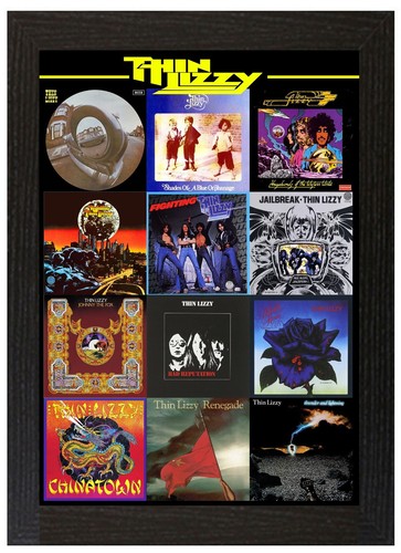 Thin lizzy album art collage - thin,