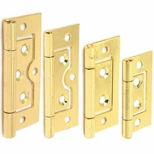 Brass Plated Flush Door Hinges
