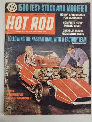 Hot rod magazine july 1967 - july,