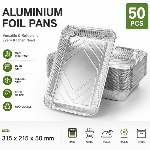 50x large aluminium - 50x,