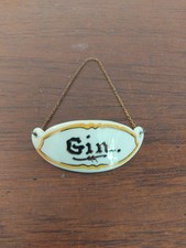 VINTAGE CERAMIC GIN DECANTER
