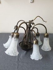 Light lily lamp stained - 7,