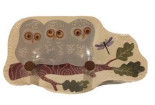 NEW Sealed Ikea Vandring Owl Kids’ Wall Hanger Rack for Coats Hats Room Decor