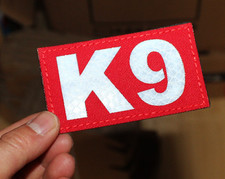 Red K9 Official VELCRO® Dog
