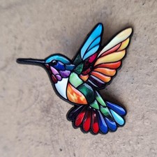 Stain Glass Window Kingfisher