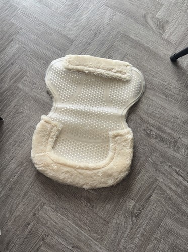 White full size gel pad - white,