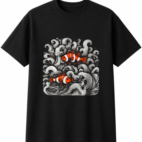 Clownfish the waves - the, mens