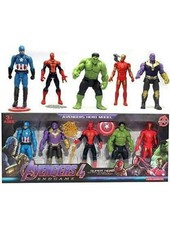 Superhero Action Figures Set Marvel Avengers Toys (Multicolor) SAM DAY SHIP
