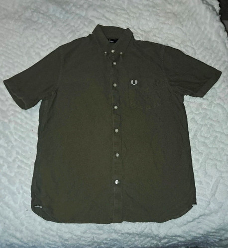 Fred perry men green cotton - fred,