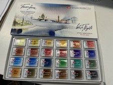 White Night Artists Watercolour 24 Full Pan Set New Unused