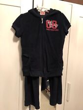 Juicy Couture Towelling Tracksuit UK8 Petite (or Child Large)