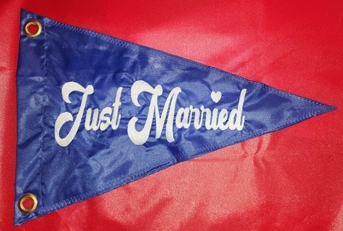 Custom triangle just married - custom,