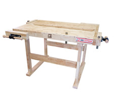 Holzmann Wood Working Work Bench WB155TWIN 1.25m x 0.85m  - 4x vices
