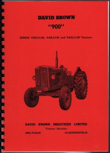 David brown 900 tractor - david,