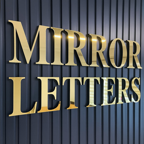 Acrylic self adhesive letters - acrylic,