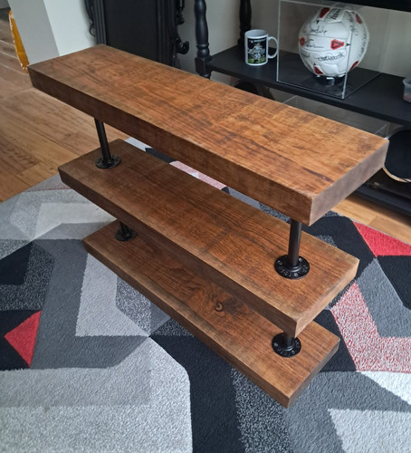 Industrial tier wooden - industrial, 3-tier