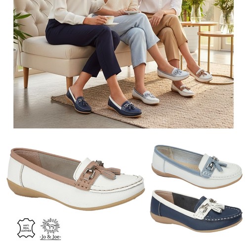 Ladies moccasin shoes - ladies,