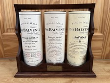 The Balvenie Tantalus Wooden Whisky Bottle Decanter Single Malt Display 