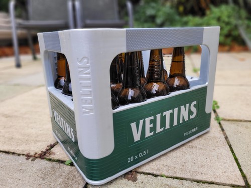 Veltins empty german beer - empty,