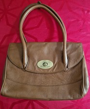 Russell & Bromley Tan Leather Tote Bag Very Good Condition