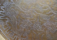 Large antique chinese brass - chinese,