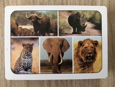 Pack of Protea Playing Cards - The Big Five - An African Experience with 1 Joker