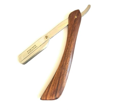 Cut throat men shaving - cut,