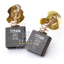 Carbon Brushes for Erbauer ERA177DRH ERB150D ERB567DRH also Titan TTB280DRH 