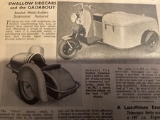 Swallow sidecar gadabout - swallow,