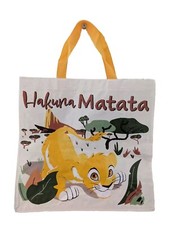 Licensed Disney The Lion King Shopping Bag Tote 'HAKUNA MATATA NO WORRIES' NEW