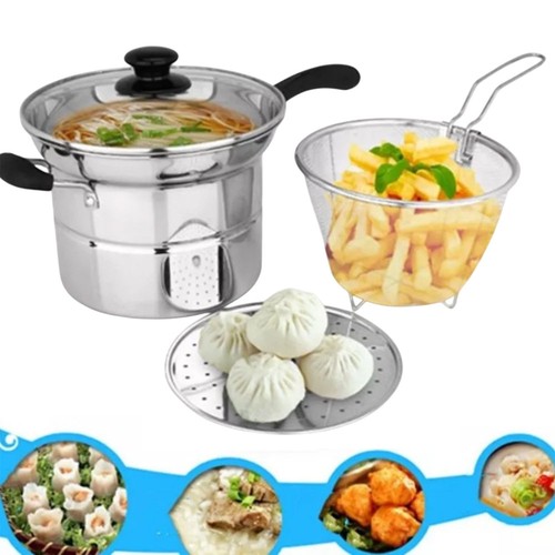 Non stick chip pan deep - stick,