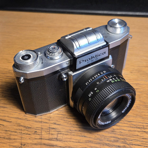 Praktica vintage slr - 2,