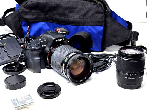 Sony alpha a200 2mp - sony,