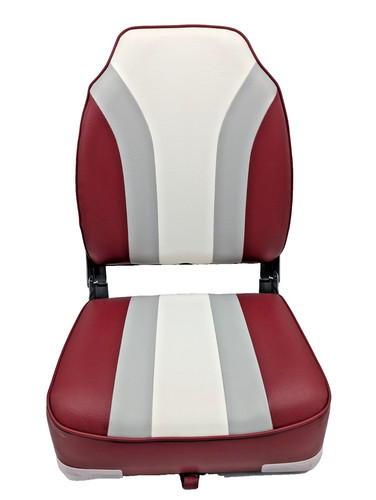 Red grey white - white, vinyl