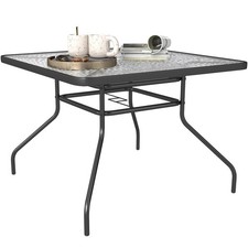 Outsunny Square Patio Table