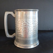 Vintage Hammered Pewter