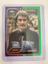 TOPPS F1 CHROME 2024 NIGEL MANSELL  PARALLEL .