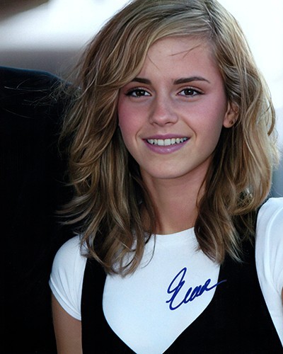 Autographed emma watson - autographed,