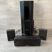 Panasonic SB-HC470 SB-HS470 SB-HF470  Home Theatre Subwoofer Speakers Set Black