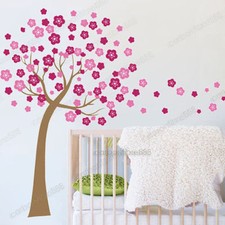 Cherry tree wall stickers - cherry,