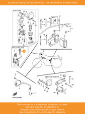 YAMAHA Blank Key, 4BH-82511-09