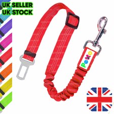 Anti Shock Pet Dog Car Seat Belt Clip Bungee Lead Vehicle Travel Safety Harness